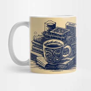 Coffee with books Mug